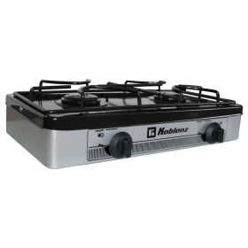 2 Brnr Otdr Stove Slvr